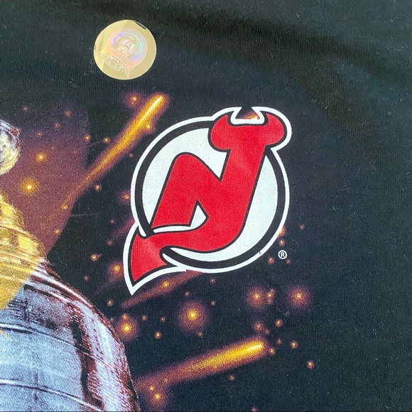 VINTAGE 2000 NEW JERSEY DEVILS VS DALLAS STARS STANLEY CUP FINALS T-SHIRT, XL - Picture 9 of 13